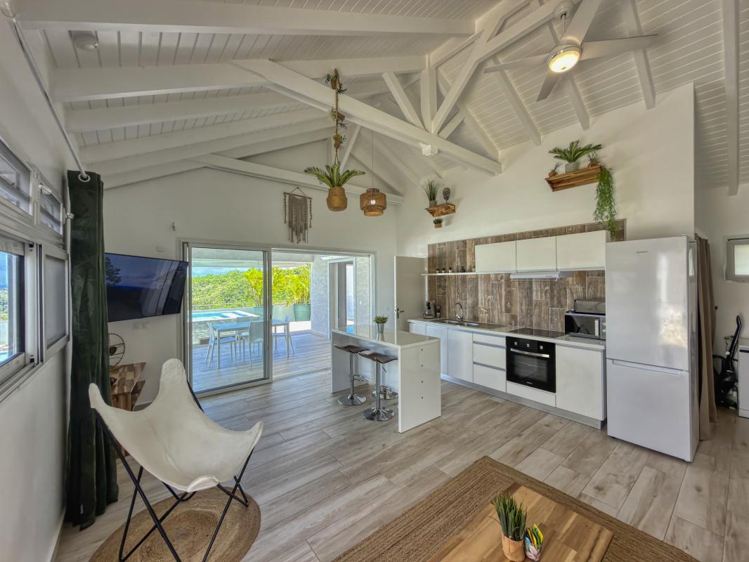 19.Location villa 2 chambres piscine vue mer Le Gosier Guadeloupe